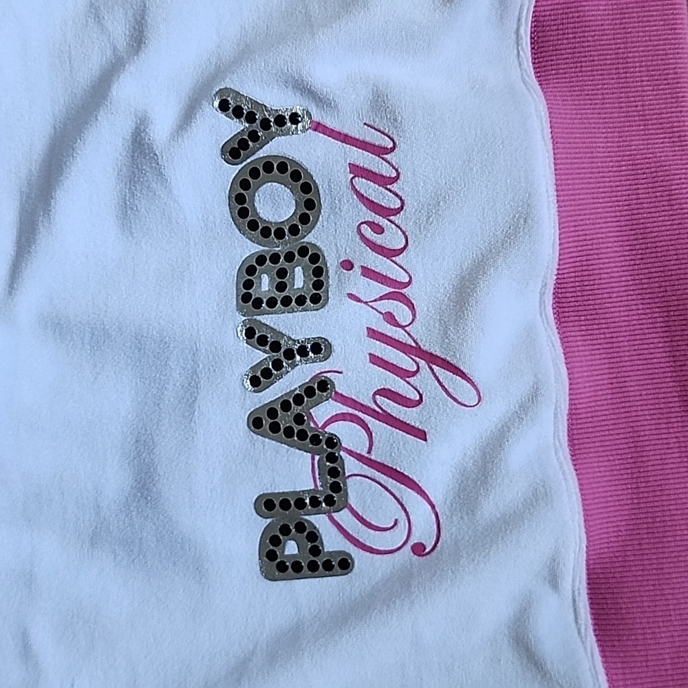 NWOT Playboy Velour top - Picture 5 of 6